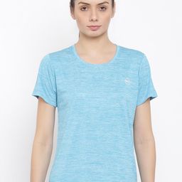 MKH Women Sea Green Dri-FIT Sports T-shirt-picture-6