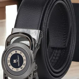 ZORO Men Textured Vegan Leather Formal Belt-picture-22
