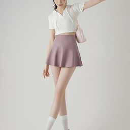 LULU & SKY Flared Mini Skirt-image-14