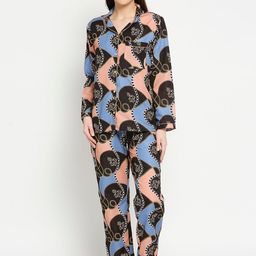 Pyjama Party Women Printed Night suit-image-56