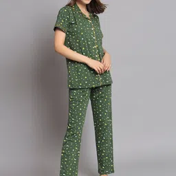 SEPHANI Conversational Printed Shirt With Pyjamas-picture-26