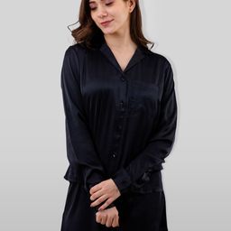 PRETTY LOVING THING Women Black Night suit-image-41