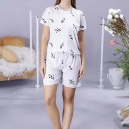 Xivir Women Printed Night suit-picture-32