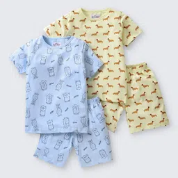 Nite Flite Boys Printed Night suit-image-10