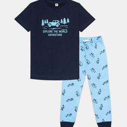 Tee Weavers Boys Printed Night suit-image-17