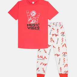 Tee Weavers Boys Printed Night suit-image-61