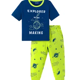 Honeyhap Boys Printed Night suit-image-61