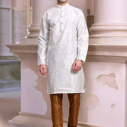 Moda Rapido Men Regular Kurta with Churidar-picture-28