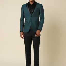 Allen Solly Slim-Fit Single-Breasted Two-Piece Party Suit-picture-13