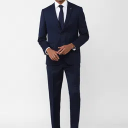 Van Heusen Men Single-Breasted Slim-Fit 2-Piece Formal Suit-image-0