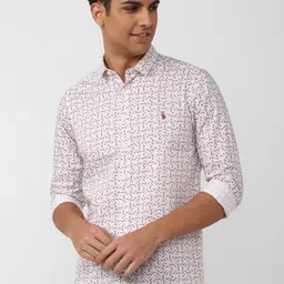 SIMON CARTER LONDON Men Pure Cotton Slim Fit Printed Casual Shirt-picture-42