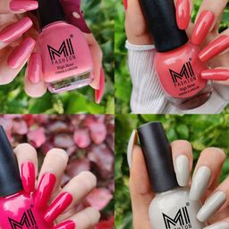 MI FASHION Set Of 4 High-Shine Long-Lasting Glossy Nail Paint - 15ml each-picture-22