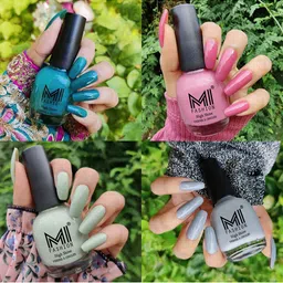 MI FASHION Set of 4 High Shine Vernis A Ongles Nail Polish 15ml Each - 26, 39, 40, 41-image-75