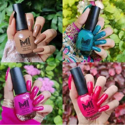 MI FASHION Set of 4 High Shine Vernis A Ongles Nail Polish 15ml Each - 22, 26, 32, 53-image-39