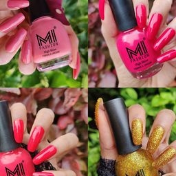 MI FASHION Set Of 4 High-Shine Long-Lasting Glossy Nail Paint - 15ml each-image-92