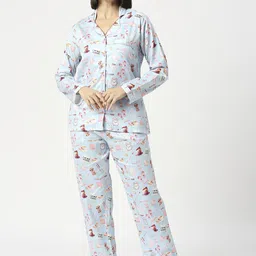 Pyjama Party Women Printed Night suit-image-62
