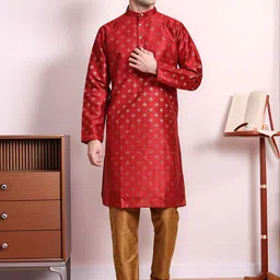 Moda Rapido Men Printed Regular Kurta with Churidar-picture-16
