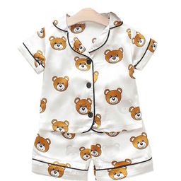 StyleCast Boys White Printed Night suit-image-51