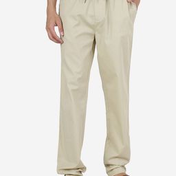 JADE BLUE Men Slim Fit Pure Cotton Lounge Pants-image-52