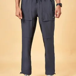 Ajile by Pantaloons Men Slim-Fit Mid-Rise Regular Track Pant-image-17