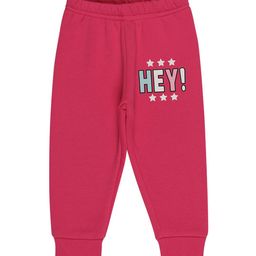Bodycare Kids Girls Fuchsia Solid Cotton Track Pant-image-89