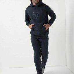 Wildcraft Printed Hooded Neck Cotton Sweatshirt With Pant-image-97