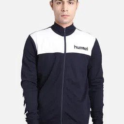hummel Colorblocked Stand-Collar Tracksuit-image-66