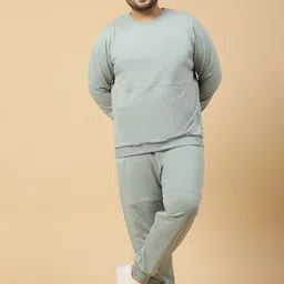 Rigo Plus Size Mid-Rise Cotton Tracksuit-image-71