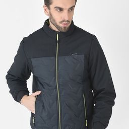 Crimsoune Club Men Colourblocked Bomber Jacket-image-50