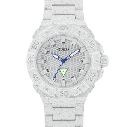 GUESS Unisex Embellished Dial & Ceramic Straps Analogue Watch GW0507G2-picture-14