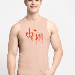 Friskers Typography Printed Pure Cotton Innerwear Vests-image-92