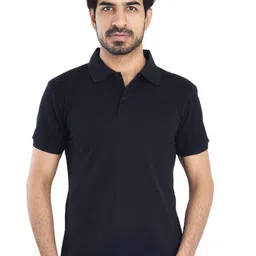 Clothe Funn Polo Collar Knitted Regular Fit T-shirt-image-64