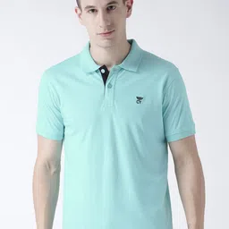 Club York Polo Collar Knitted Cotton T-Shirt-image-46