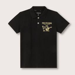 True Religion Boys Cotton Polo Collar T-shirt-image-1