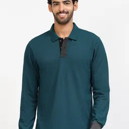 Kalt Polo Collar Long Sleeves Regular Fit T-shirt-image-38
