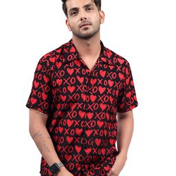 HARPITA Relaxed Fit Conversational Printed Casual Shirt-image-51