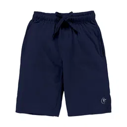 KiddoPanti Boys Navy Blue Cotton Shorts-image-93