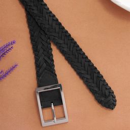 Aditi Wasan Men Braided Leather Belt-picture-38