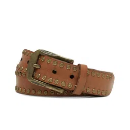 ART N VINTAGE Men Embellished Leather Belt-picture-10