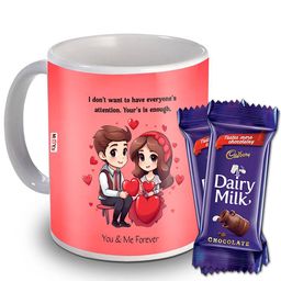 ME & YOU Pink & Blue 3 Pieces Ceramic Valentine Day Home Gift Sets-image-80