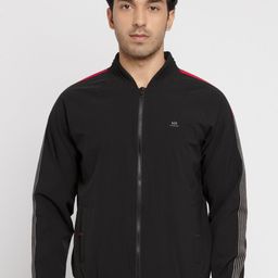 Status Quo Men Black Bomber Jacket-image-69