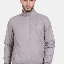 t-base Mock Collar Long Sleeves Windcheater Bomber Jacket-picture-54
