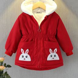 INCLUD Girls Self Design Hooded Lightweight Bomber Jacket-image-57