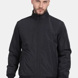 t-base Men Navy Blue Insulator Bomber Jacket-image-40