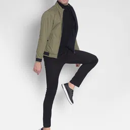 Crimsoune Club Mock Collar Reversible Bomber Jacket-22