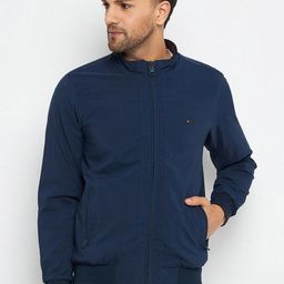 Duke Mock Collar Reversible Bomber Jacket-picture-5