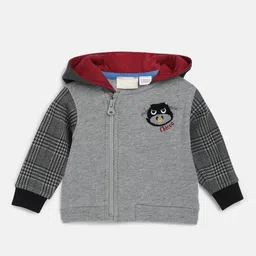Chicco Infants Boys Hooded Neck Cotton Bomber Jacket-image-24