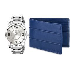 MARKQUES Men Blue Leather Accessory Gift Set BON-770909-BER-4405-image-79