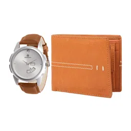 MARKQUES Men Brown Solid Accessory Gift Set-16