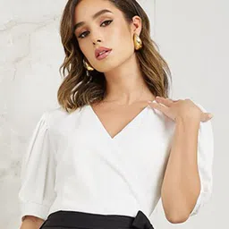 Styli V-Neck Basic Jumpsuit-picture-16